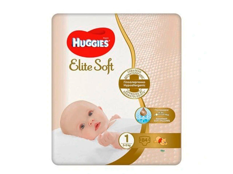 Huggies 1 Elite Soft 3-5 кг N84
