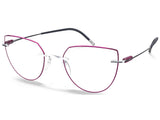 Rama optica Silhouette Purist 5561/MW-7205-55/17, 2024, SPX High-tech-Titanium, p/u femei, Rimless