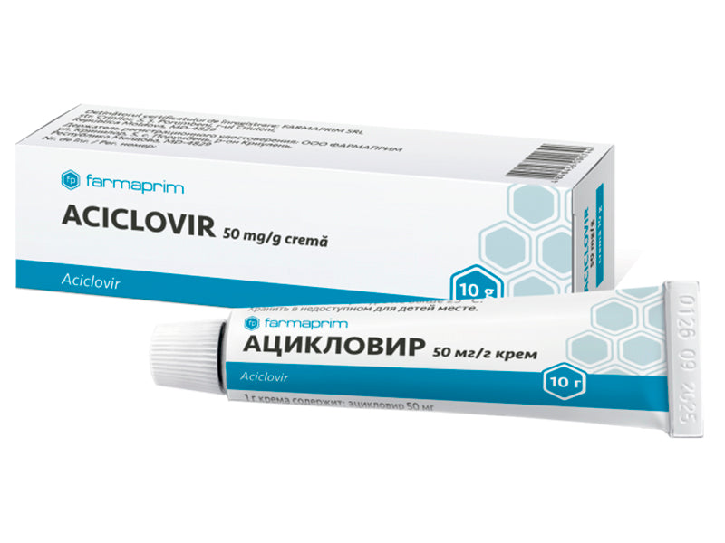 Aciclovir 5% crema 10g