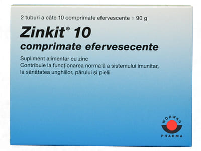 Zinkit 10mg comp.eff.