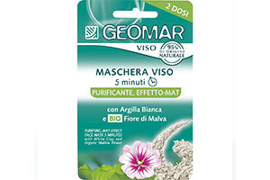Geomar Masca p/u fata Purificanta cu Argila alba 2x7.5ml
