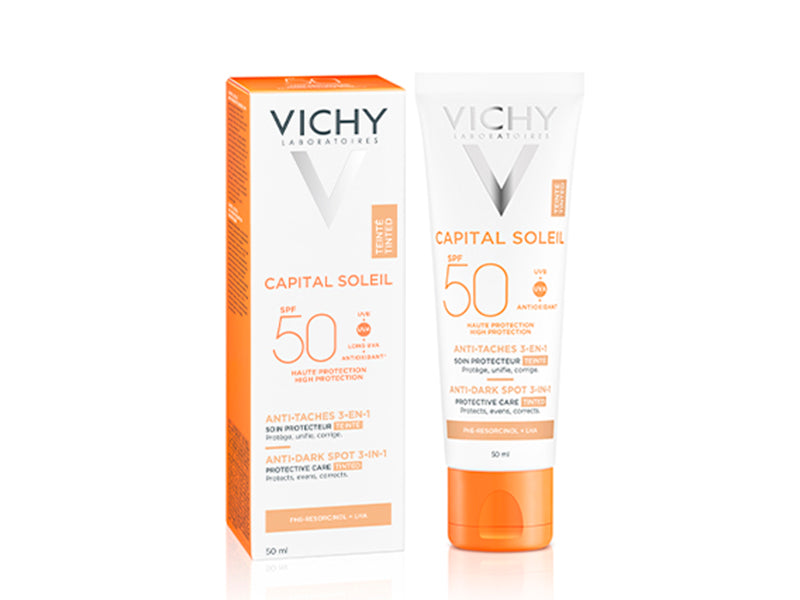 Vichy Capital Soleil Crema colorata anti pete pigmentare SPF50+