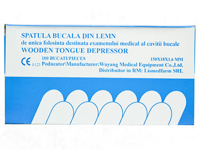 Spatula pentru limba ster.