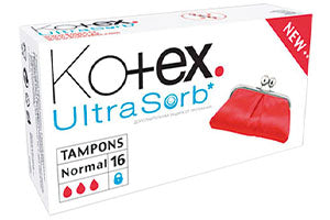 Kotex UltraSorb comfort tampoane