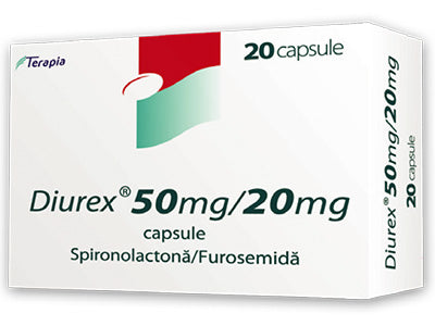 Diurex 50mg+20mg caps.