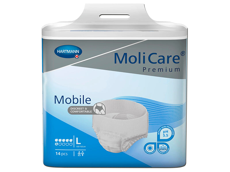 Hartmann MoliCare Premium Mobile lengerie p/u adulti (chiloti p/u incontinenta severa) L