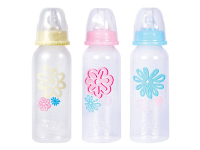 POMA Biberon 240ml (PP,silicon flux rapid) 6+  (2210)