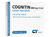Cognitin 500 мг/4 мл, раствор для инъекций
