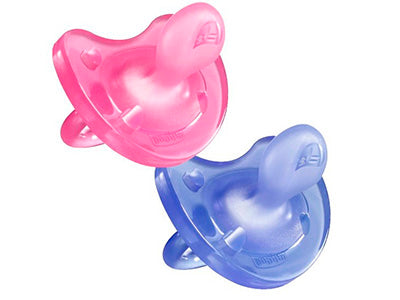 CHICCO suzeta totala din silicon GIRL SIL 12/16-36M 2PC 273411