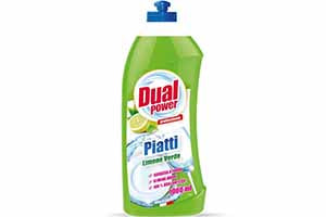 Dual Power Solutie p/u spalat vase Lemon Green 1L