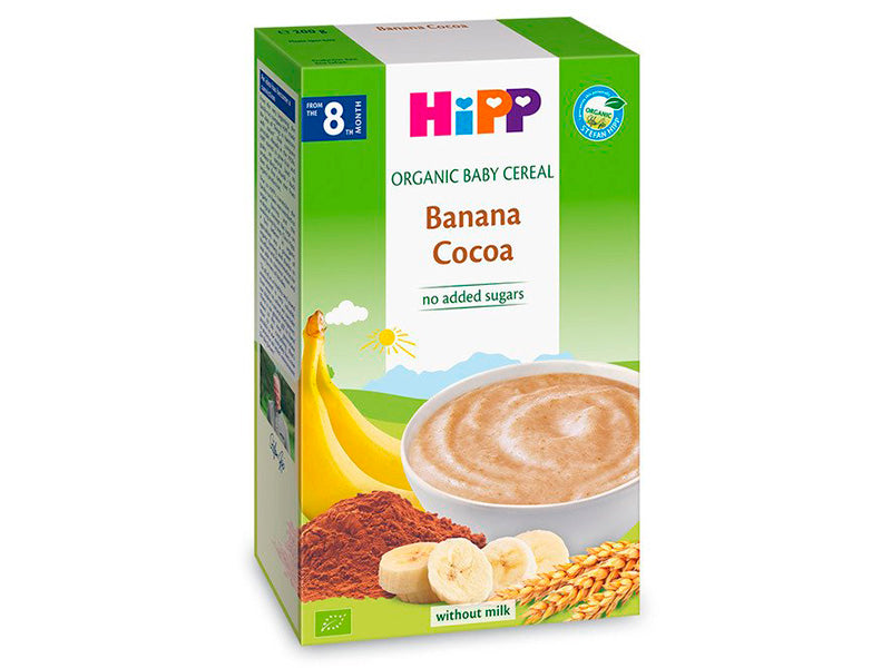 Каша Hipp 2894 Органические хлопья Банан и какао (8 месяцев) 200 г