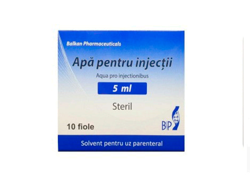 BP Apa pentru injectii