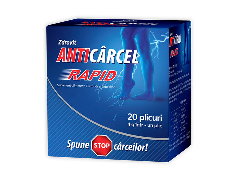 Шипучий порошок Anticarcel Rapid 4г