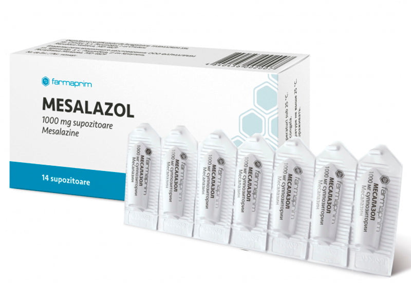 Mesalazol 1000mg supozitoare