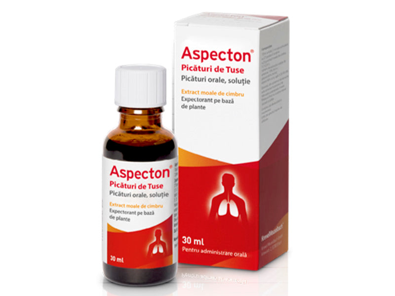 Aspecton Picaturi de Tuse 4,23g/10ml pic.orale,sol.30ml