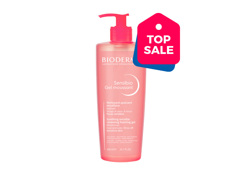 Bioderma Sensibio Gel micelar de spalare 500ml