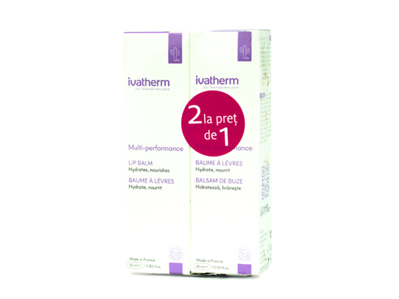 Ivatherm Balsam de buze 1+1 cadou 15ml