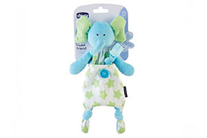 Chicco suport suzeta 3 in 1 elefant 80132