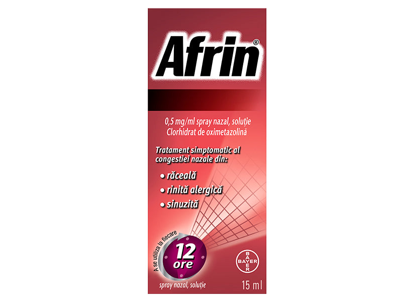 Afrin 0.5mg/ml spray 15ml