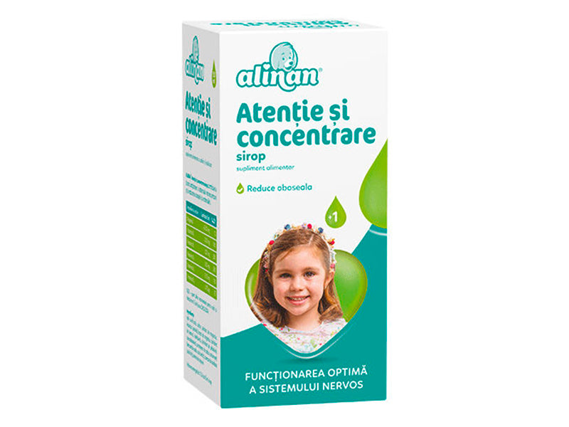 Alinan Atentie si concentrare sirop 