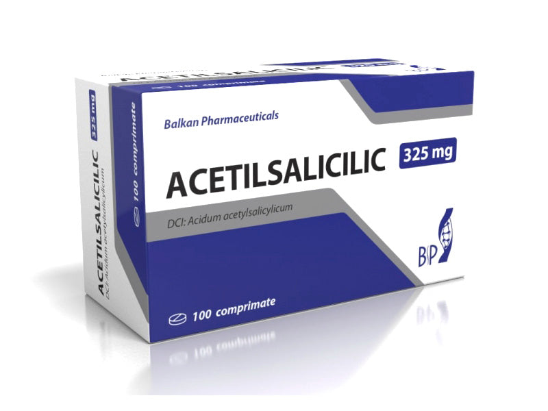 Acid acetilsalicilic 325mg comp.