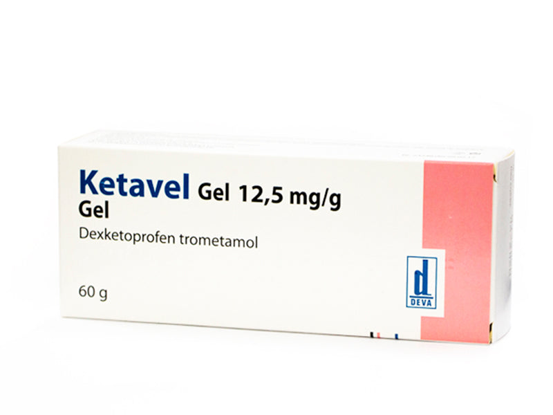 Ketavel 15.5mg/g gel 60g