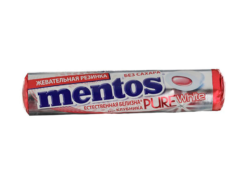 Mentos guma de mestecat gust capsuna