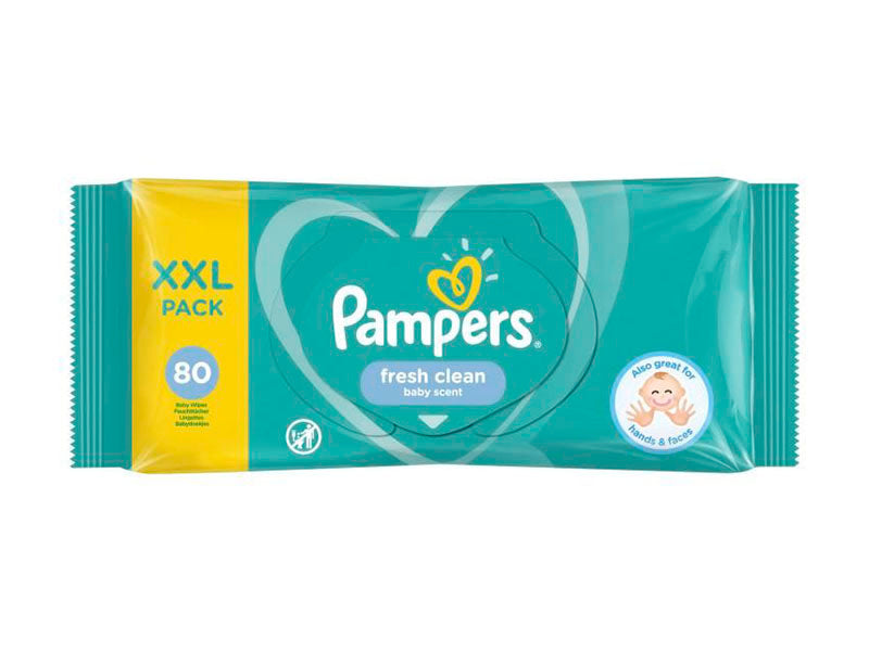 Clean N80 Pampers Serv.umede Fresh Clean N80