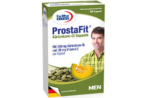 ProstaFit EuRho Vital  Ulei seminte de Dovleac 360mg + Vitamina E 30mg