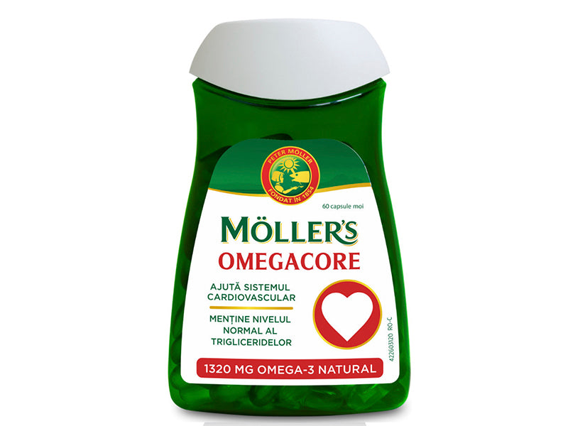 Moller's Omegacore 60 капсул