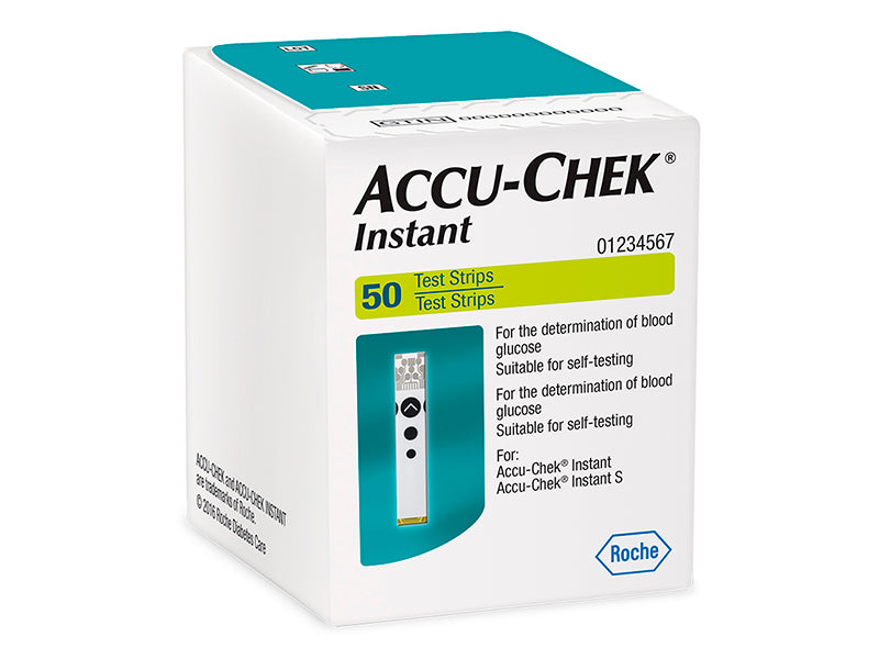 Teste strips p/u glucometru ACCU-Chek Instant