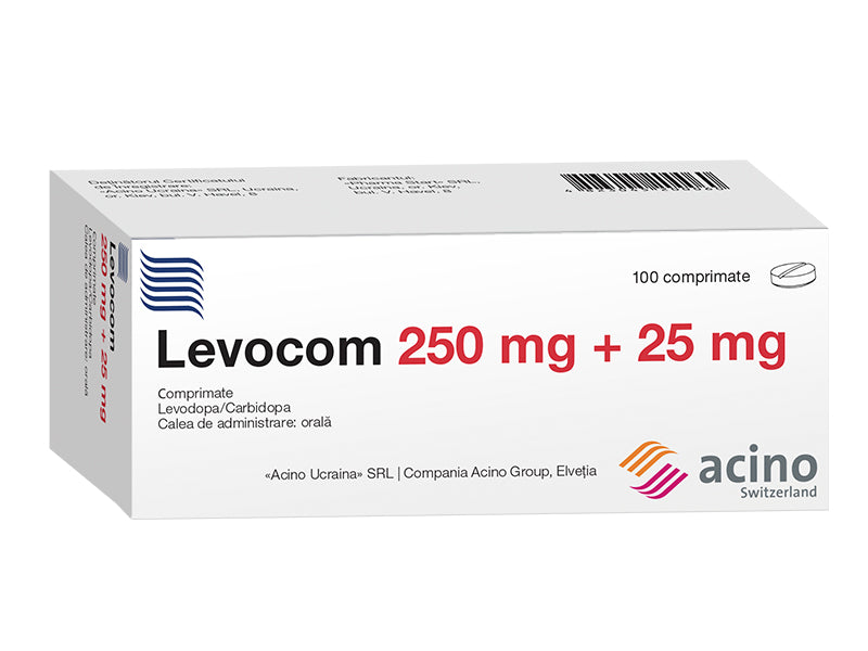 Levocom 250mg+25mg comp.