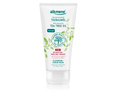 Alkmene Gel-Peeling-Masca 3in1 cu ulei de arbore de ceai 150ml