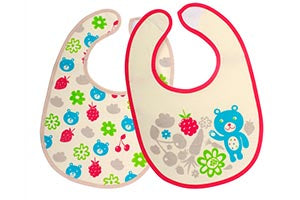 POMA Set de bavete impermiabile cu lipici 4+ 2 buc  (516)