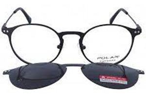 Rama optica Polar 416 col. 76 CLIP-ON, din Metal, p/u barbati