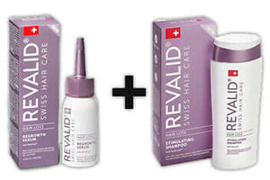 Revalid Trusa Ser anticadere 50ml + Sampon anti-cadere 200ml Cadou