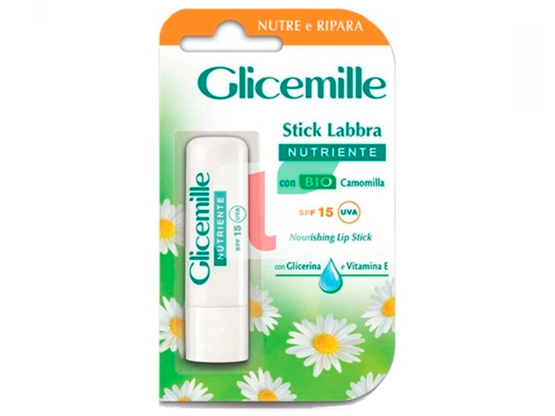 Glicemille ruj pt buze Hranitor SPF15  5.5ml