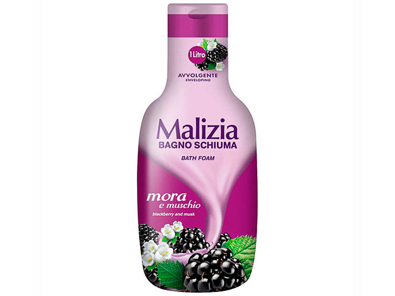 Malizia Gel de dus Mure Musc Alb 1L