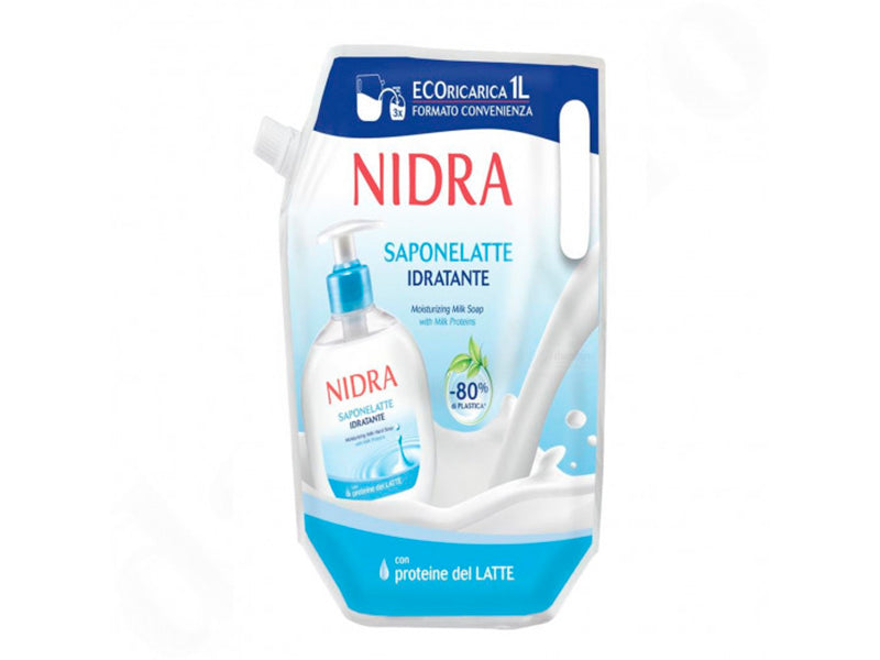 Nidra Sapun lichid Hidratant Latte 1L Rezerva