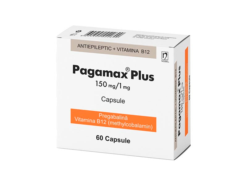 Pagamax Plus 150mg/1mg caps.