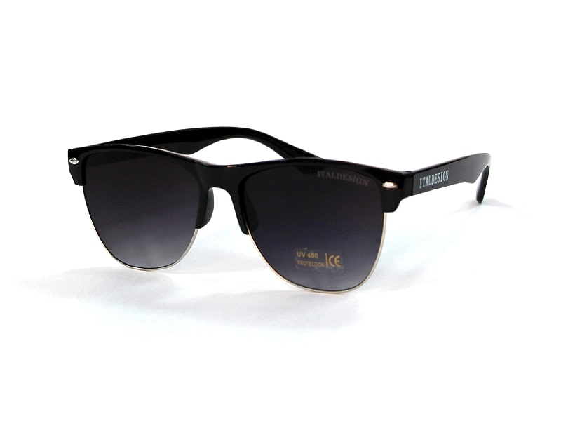 Ochelari de soare Italdesign YL-36 black din acetat