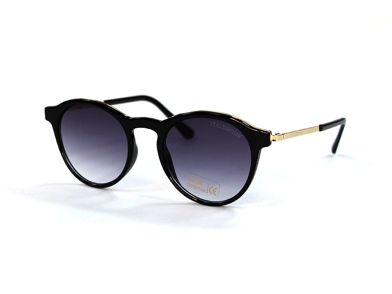 Ochelari de soare Italdesign YL-11 black din acetat