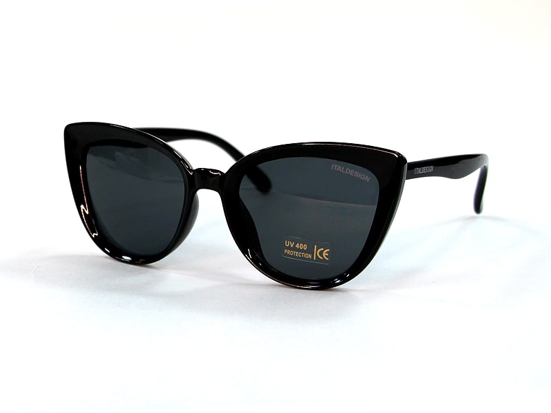 Ochelari de soare Italdesign YL-08 black din acetat