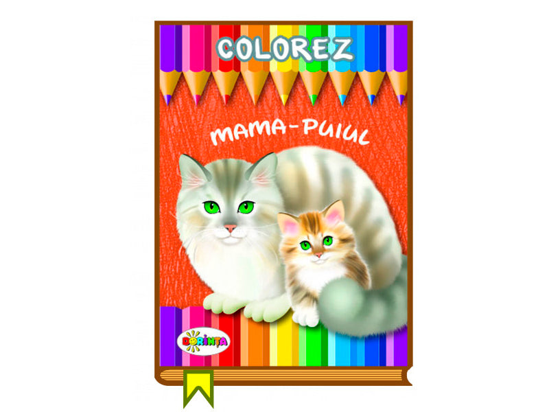 Carte Colorez Mama-puiul