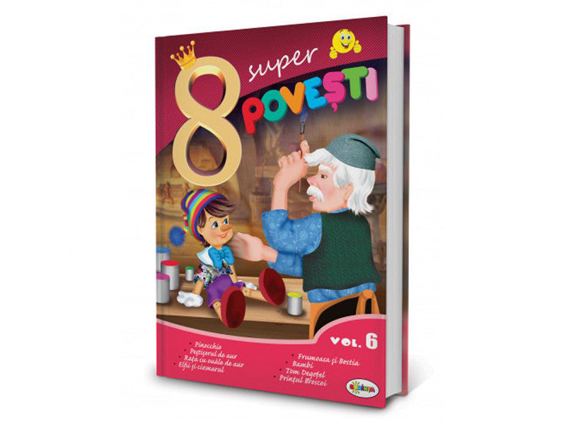 Carte 8 super povesti Pinocchio