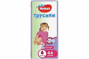 Huggies 6 Pants Mega (15-25 kg) GIRL