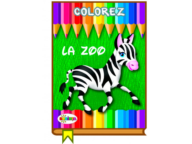 Carte Colorez Zoo