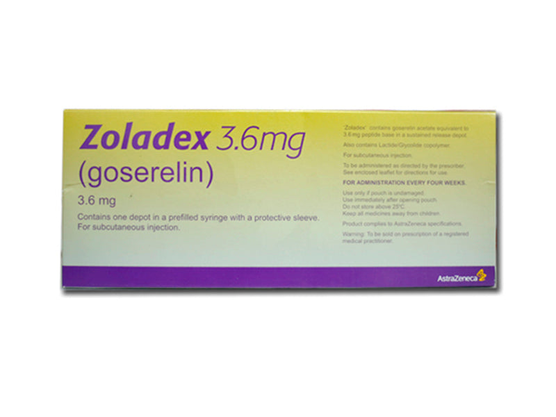Имплантат Zoladex Depo 3,6 мг в предварительно заполненной сыворотке.