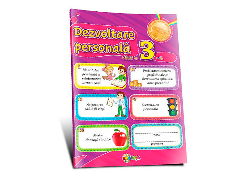 Carte dezvoltare personala 3+ rusa