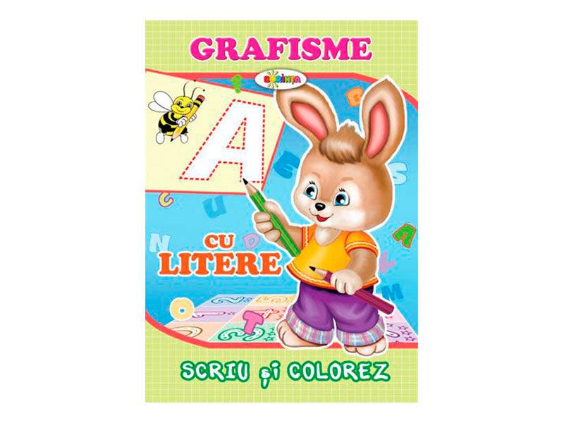 Carte Grafizme cu litere 4+